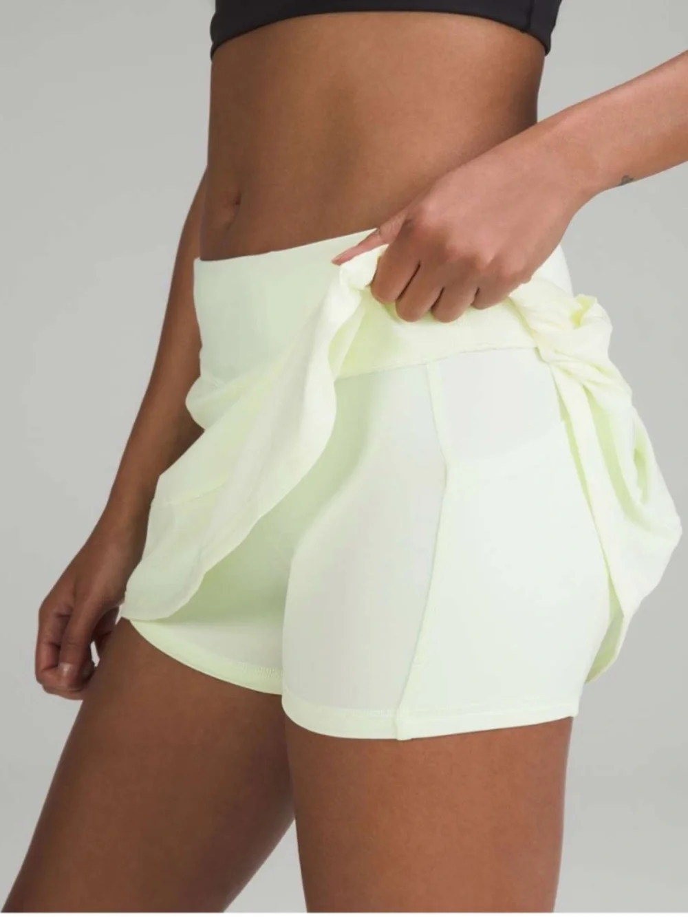 lululemon athletica Light Yellow Athletic Skirt - Picture 3 of 4
